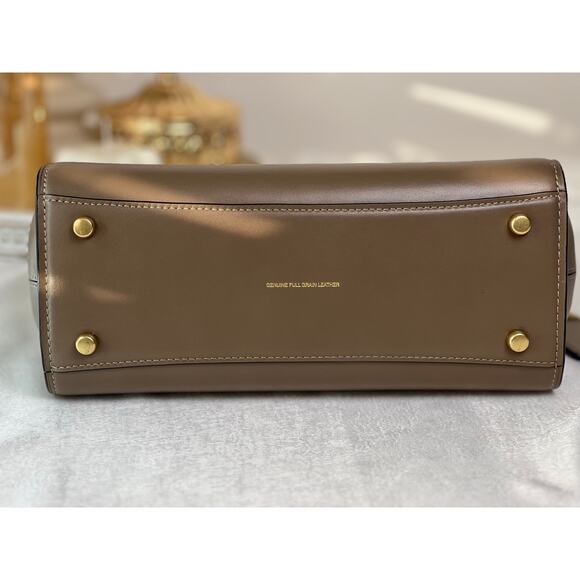 COACH Broome Small Carryall Bag In Dark Stone Color - Picture 5 of 16